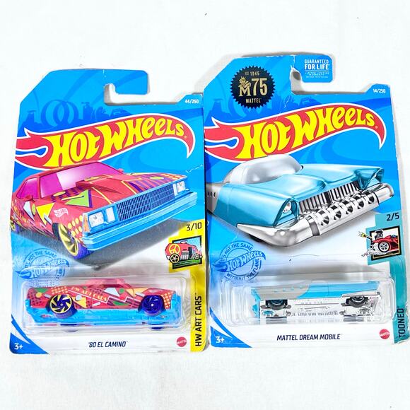 Hot Wheels Carded Lot Of 10 Various Years No Duplicates Toy Cars New (i) - Picture 6 of 6